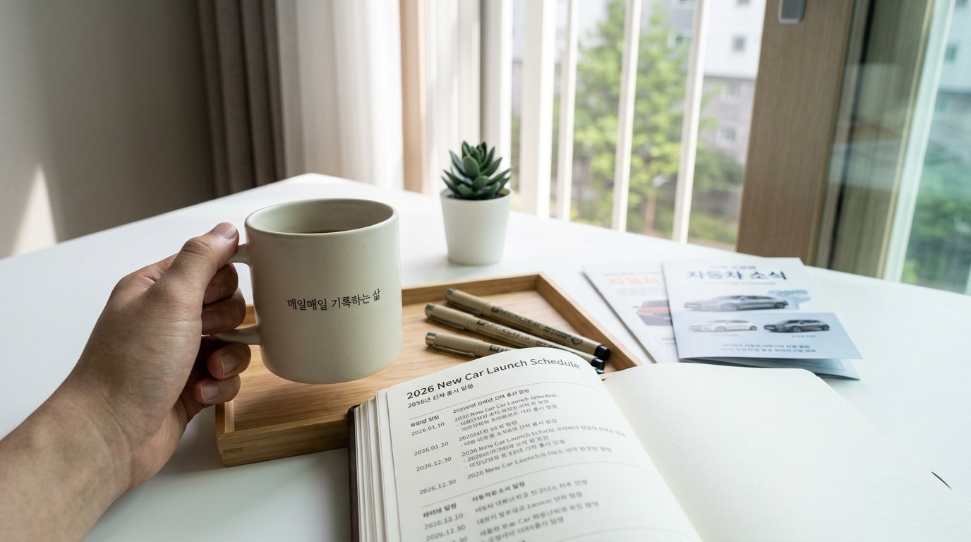 2026년 신차 출시 일정 총정리 — 현대 기아 제네시스 라인업