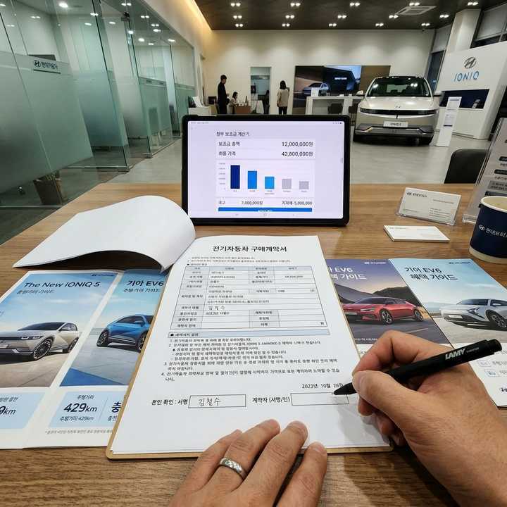 전기차 보조금 신청 방법 2026 — 5단계로 최대 820만 원 받기