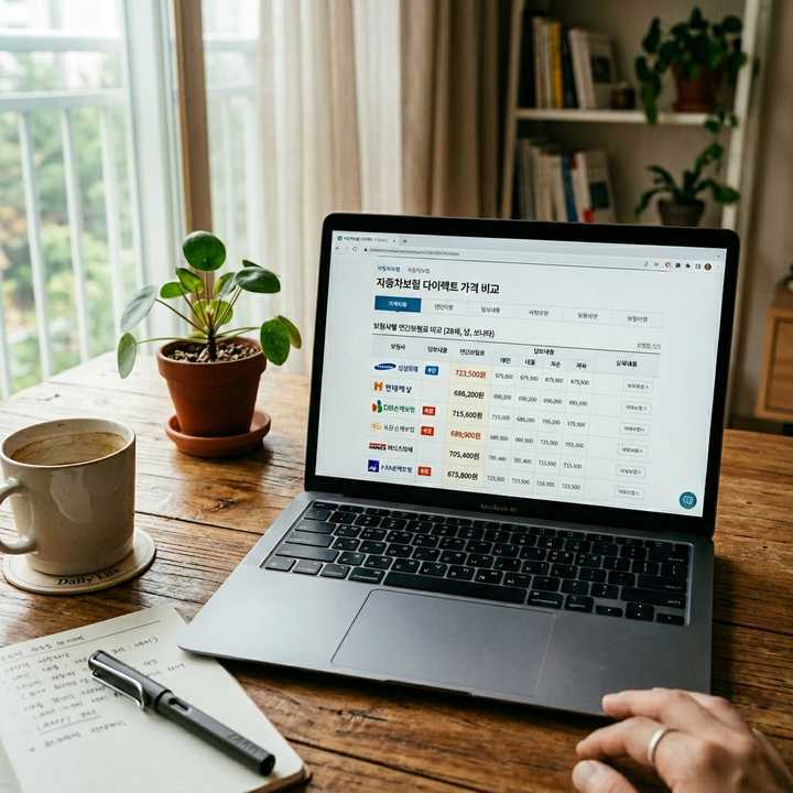 자동차보험 다이렉트 가격 비교