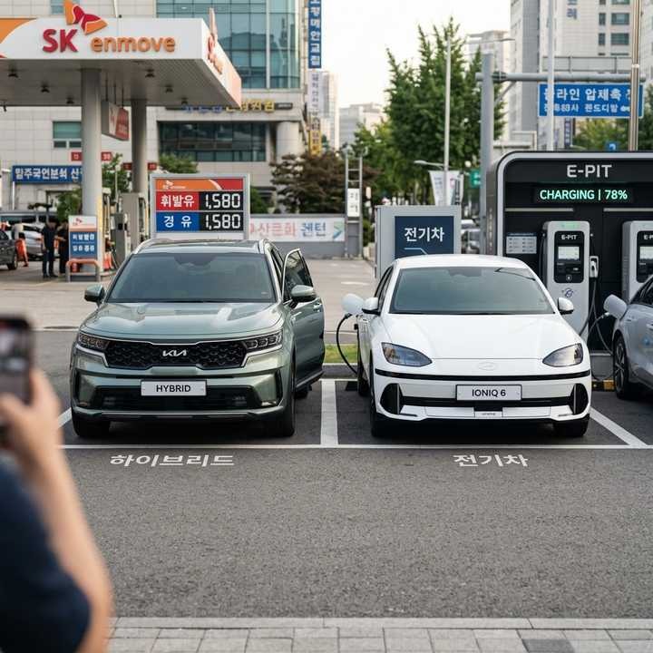 하이브리드 vs 전기차 비교