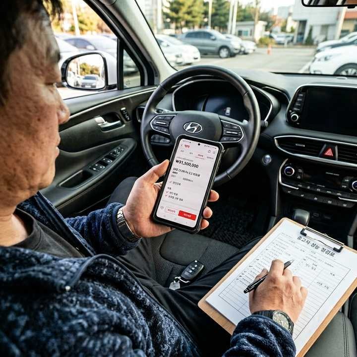 중고차 시세 조회 방법