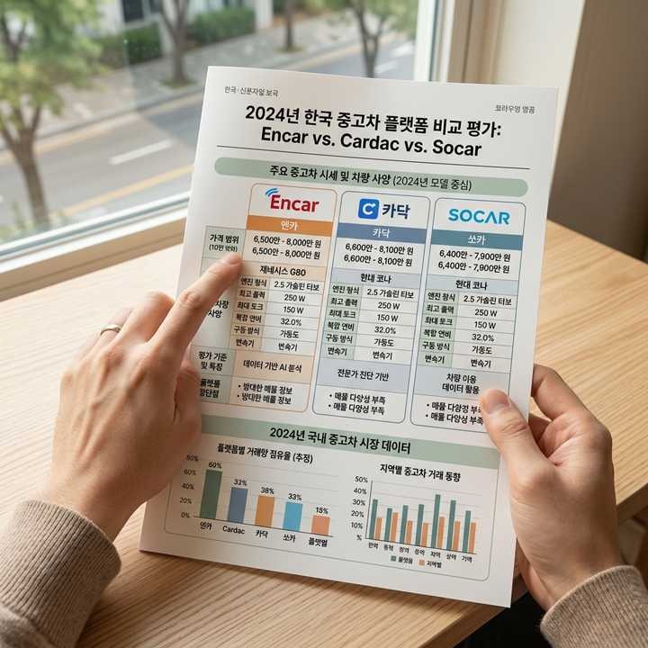 [2026 최신] 중고차 시세 조회 방법 5가지, 저는 이렇게 500만원 절약했어요