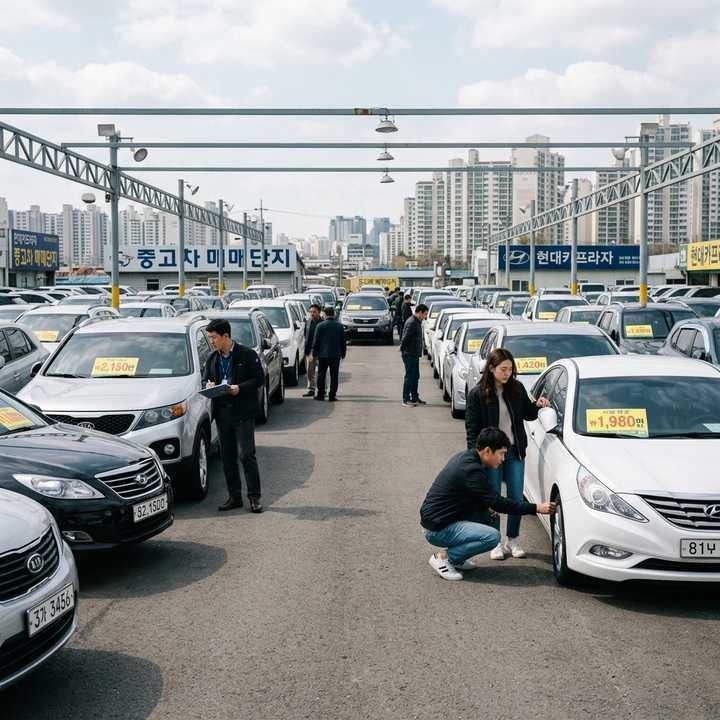 중고차 시세 조회 방법