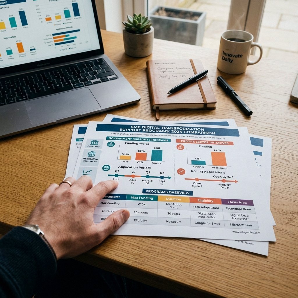 중소기업 디지털전환 지원사업 추천 비교 2024