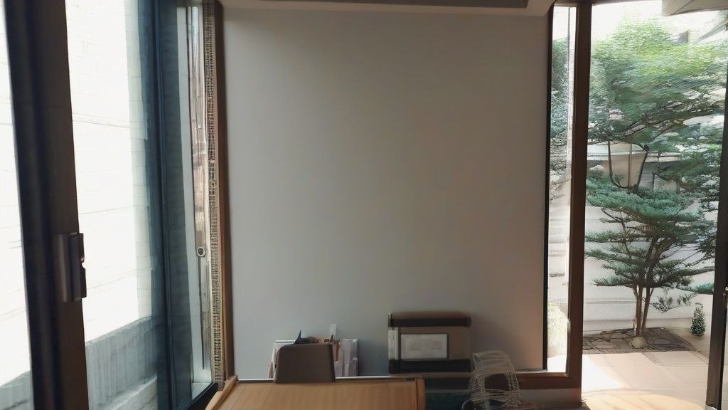 점심시간에 집중해서 짧은 자기계발 강의를 시청하는 한국인 직장인