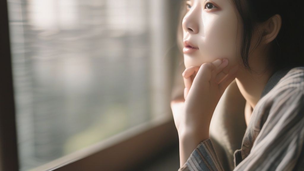 스마트폰 화면에 책 추천 게시물이 떠 있는 모습