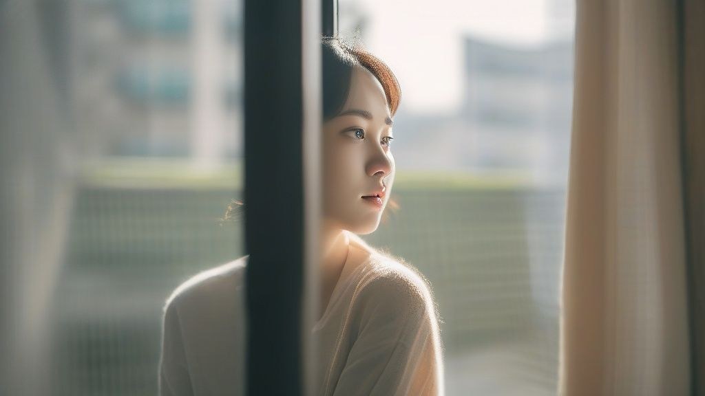 습관 추적 앱 화면을 보여주는 스마트폰