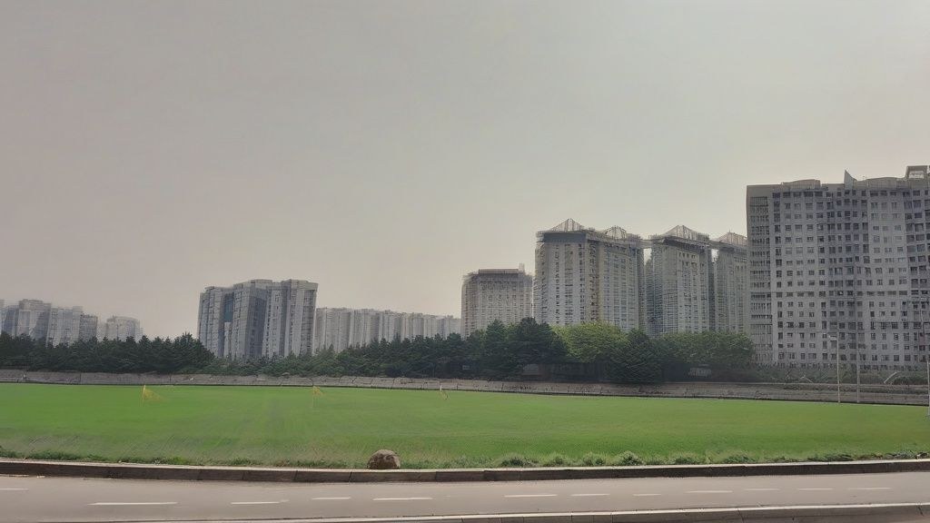 깔끔하게 정돈된 책상 위에 놓인 노트북, 노트, 펜, 그리고 커피잔. 창밖으로는 아침 햇살이 비치고 있다.